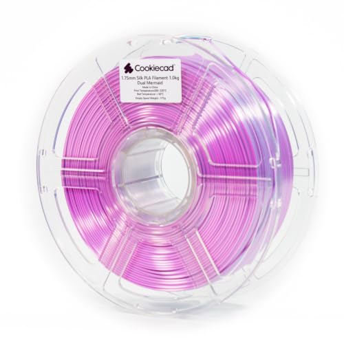 Cookiecad Mermaid Dual-Silk 3D Printer Filament 1.75mm 1kg