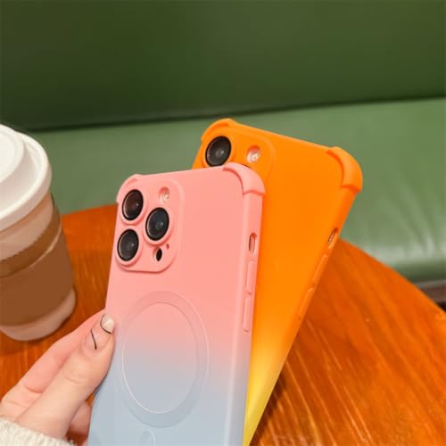 Coque magnétique iPhone 16 antichoc rose compatible charge sans fil - 5