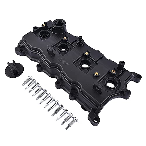 GELUOXI Valve Cover Kit & Gasket & Bolts & Cap Replacement for Nissan Rogue 2008-2012 /Altima (Hybrid) 2007-2013 / Sentra SE-R 2007-2012, L4 2.5L QR25DE Engine 13264-JA00A 13270-JA00A by GELUOXI - Image 3