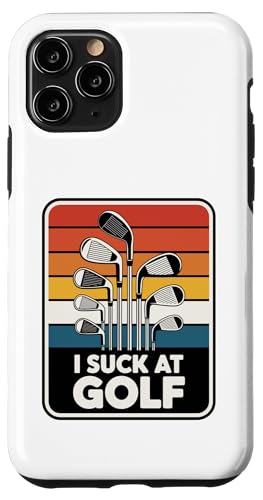 I Suck At Golf Joke ʔSt s Ȓj St X}zP[X iPhone 11 Pro p
