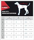 Rukka Pets Micro Light Bademantel für Hunde Anthrazit S