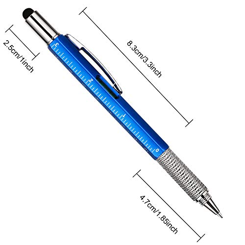 Zhanmai ZHANMAI-BALLPOINT PENS-02 8 Pcs Gift Pen For Men 6 In 1 Multitool Tool Pen Screwdriver Pen With Ruler thumb #1