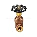 1-1/2 inch Lead Free Brass Gate Valve With Female Threaded Connections