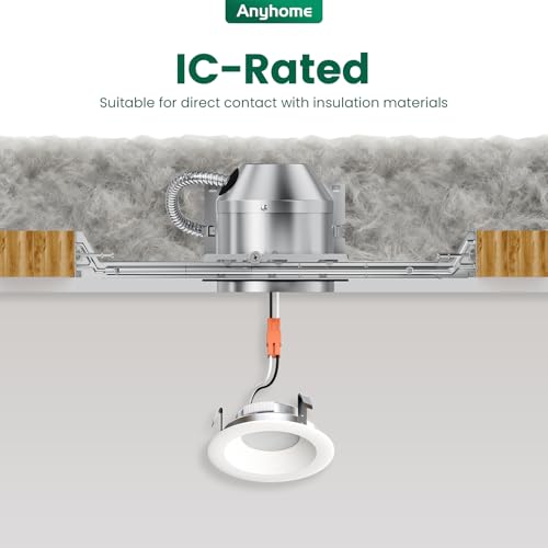 Carcasa de iluminación empotrada de 4 pulgadas ideal para reformar techos de cocinas modernas 3