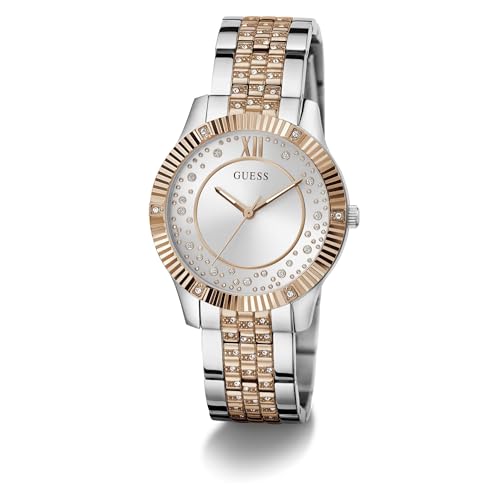 GUESS silver stainless steel bracelet watch – image 2