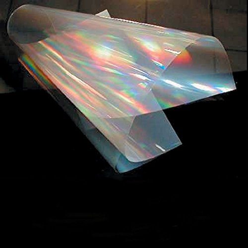 Hoja de rejilla de difracción de 500 líneas/mm Eje lineal único [Rollo de 5 pies x 6 pulgadas] Cover