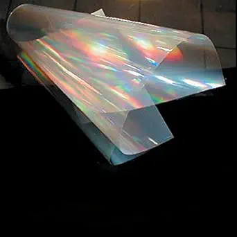 500 Lines/mm Diffraction Grating Sheet Single Linear axis [5' x 6