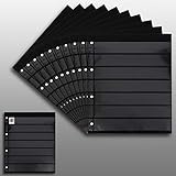 Mit 4-Ring-Normlochung. 80-80-80 mm Lochabstand. Passend in jede Standard-Ringbindung.