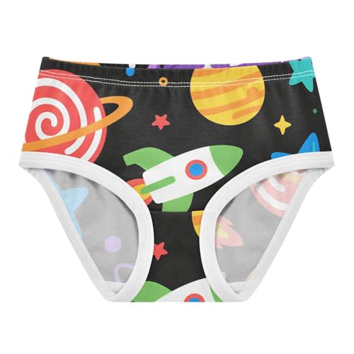 GuoChe Training Panties Panties Training Comfort Underwear for Girls in Sizes 2T,3T, 4T, 5T, 6Y and 8Y