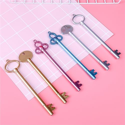 Pack de 10 bolígrafos gel con diseño vintage divertido miniatura 3