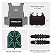 BOMTURN Tactical Vest for Men Quick Release Laser-Cutting Modular Vest for Outdoor