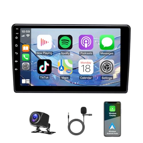 Radio Android 14 Double Din para Ford Transit Custom 2020-2024