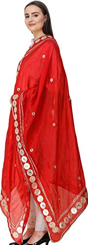 Dupatta from Amritsar Embellished with Patch Border2