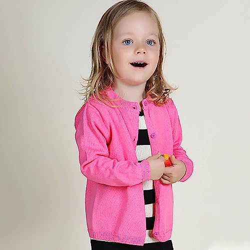 Toddler Kid Boys Girls Clothes Knitted Colorful Solid Sweater Cardigan Coat Tops 4t Coats (C, 6-7 Years)2