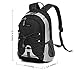Bseash 10L Small Hiking Backpack for Kids Ages 3-6 Girls Boys Under 4 feet, Mini Waterproof Outdoor Sport Travel Camping Daypack (Black)
