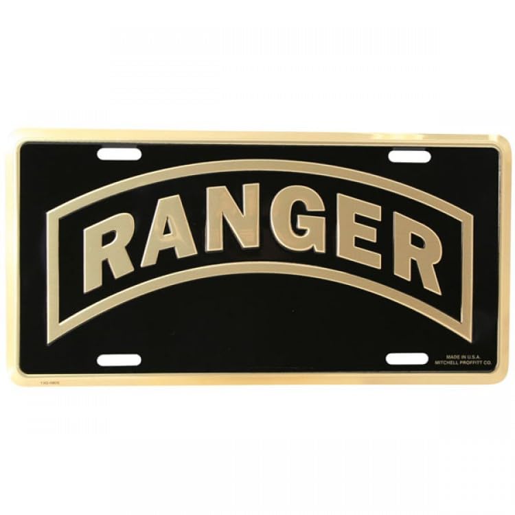 Mitchell Proffitt Army Ranger #2 License Plate
