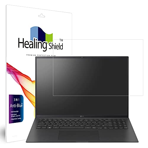 Muellery Healingshield XLV[tیtB Screen Protector Eye Protection Anti UV Blue Ray Film Compatible with LG Gram 16Z95P PHAB1