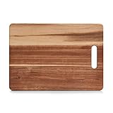 Práctica tabla de cortar de madera de acacia