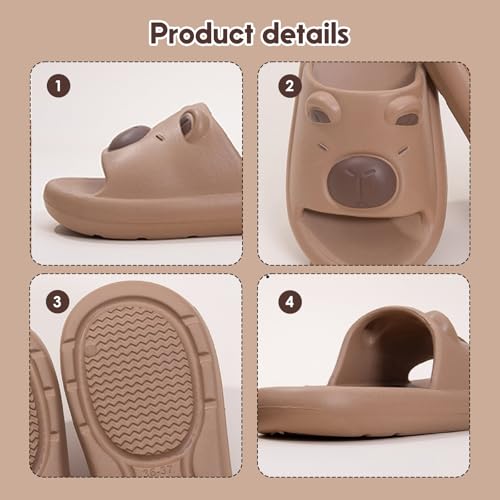 3D Bear Slippers, Comfortable EVA Slip-On Slippers for Indoor Use, Lightweight and Stylish Casual Footwear4