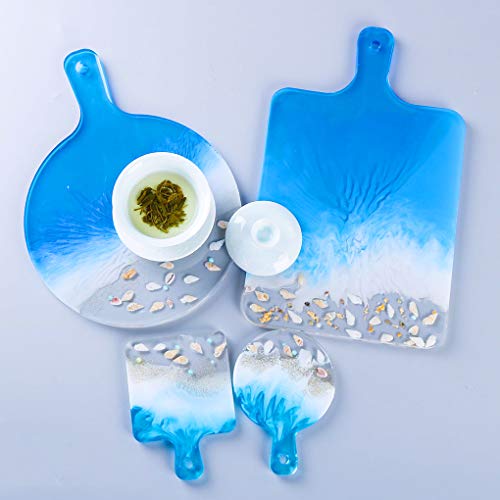 FineInno 4Pcs Stampi in Resina Siliconica con