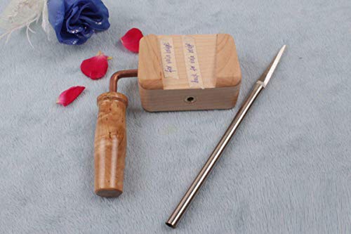 Yinfente Violin Bridge Hold Clamp Violin Tools Birdge Knife Cutter FIle Luthier Tools Violin Guitar Tool (clamp & knife)