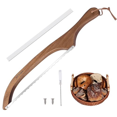RAPSAKEMOH Bread Knife for Homemade Bread sourdough,Bread sl...
