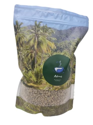 Adems Tanzanian killimanjaro green unroasted coffee beans for home or business roasting 1kg arabica coffee beans from Tanzania