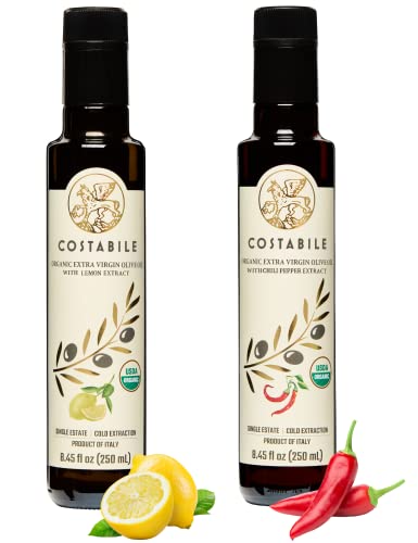 Aceite de oliva extra virgen infusionado Chili y Limón