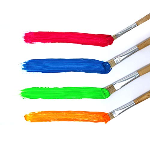 Golden Heavy Body Fluorescent Acrylic Colors Set #TOP28