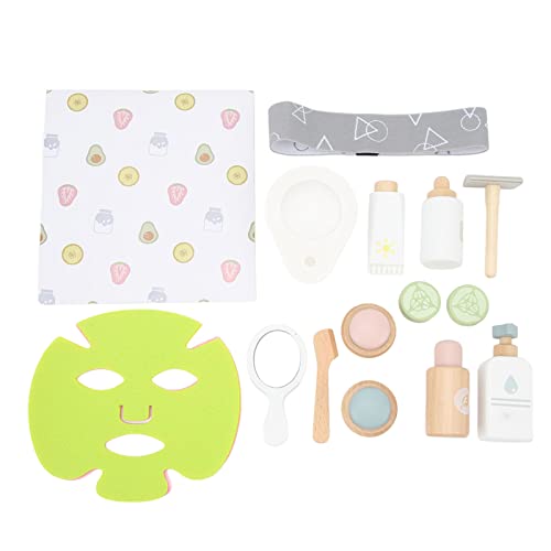 Juegos de maquillaje de madera para niños set de simulación infantil duradero