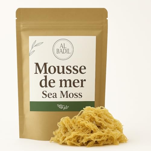 Golden Sea Moss - Golden Sea Moss - Superfood 100% Natural - Source of Minerals and Benefits - Vitality - 100g