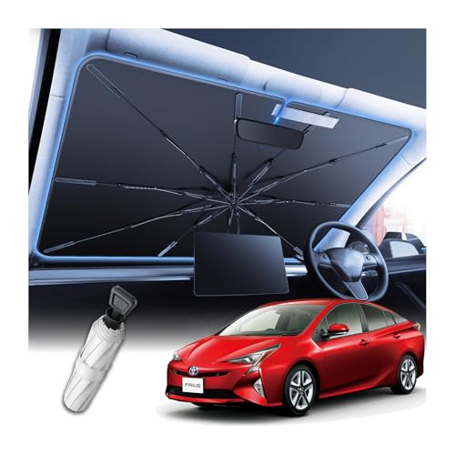 2025 強化10本骨 トヨタ プリウス50 専用 フロントガラス サンシェード 傘...