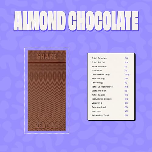 Image of Feastables Mr. Beast Bar Chocolate Bar, (Almond Chocolate)-280 Gm