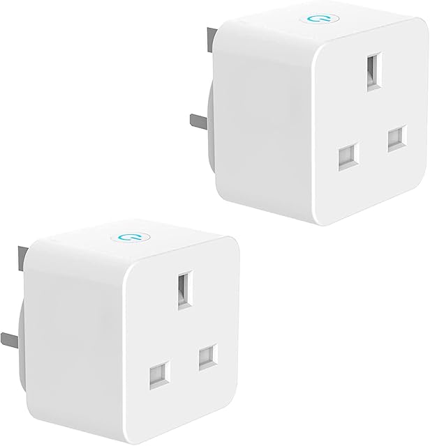 ANTELA Smart Plug with Energy Monitoring, WiFi Outlet Work with Alexa, Google Home, Wireless Remote Voice Control and Timer Function, No Hub Required 2.4Ghz ONLY (2 Packs)