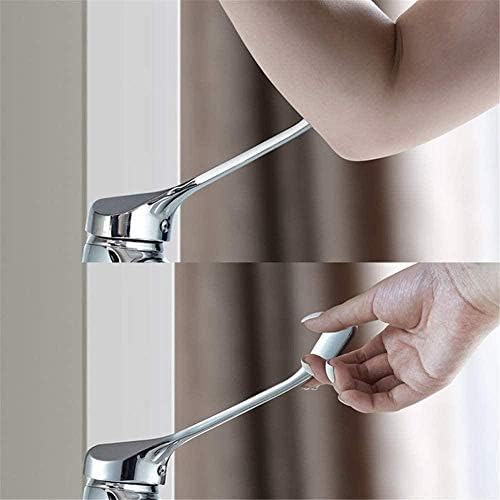 Mitigeur monocommande pour cuisine robinet médical chromé à long bec - 2