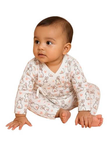 Image of The Mom Store Baby Romper Jabla Style For Boys And Girls | Cotton | Soft Infant Bodysuit | Trendy Stylish Sleepwear For Newborn Baby | Printed | Unisex Comfortable Everyday Baby Wear