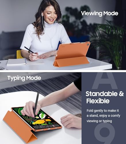 Image of TiMOVO Soft Case for Samsung Galaxy Tab A11+ /A11 Plus 11 inch 2026,AlmondYellow | Fit for SM-X230 /X236 /X238, Slim Soft TPU, Translucent Frosted Back, Auto Wake /Sleep