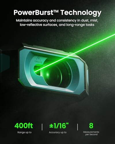 MILESEEY S50 Green-Beam Laser Measure