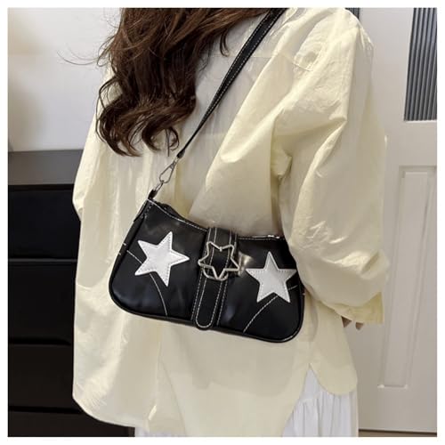Cute Y2K Handbag Purse, Aesthetic Star Shoulder Bag for Women Trendy3