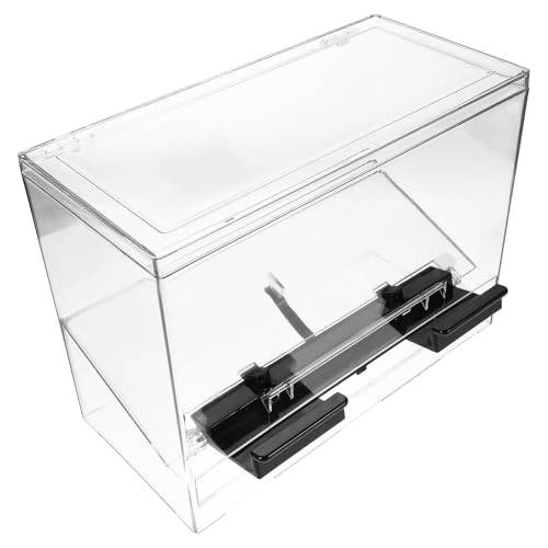 Sosoport Dispensador de Sorbetes Transparente de Acrílico, Organizador para Almacenamiento, Soporte para Gabinete Adecuado para Cafeterías, Restaurantes y Fiestas, Caja Dispensadora de Sosoport Dispensador de Sorbetes Transparente de Acrílico, Organizador para Almacenamiento, Soporte para Gabinete Adecuado para Cafeterías, Restaurantes y Fiestas, Caja Dispensadora de