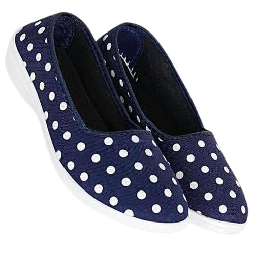 Latest Collection Women & Girls Mesh Bellies | Printed Closed-Back Shoes | PU Sole | Pack of 1-image-7