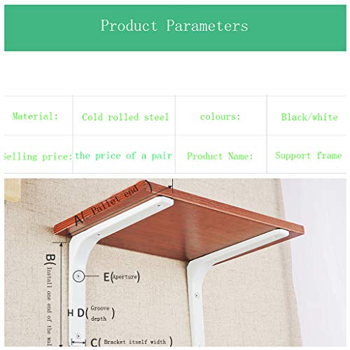 Suporte de prateleira de aço laminado a frio para bancada de trabalho de mesa, suporte de bricolage