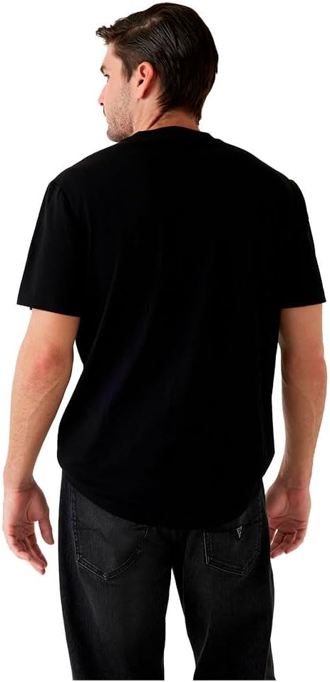 Guess Mens Eco Short Sleeve Small Logo Tee - Image 2