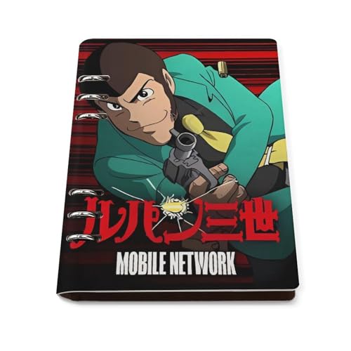 ルパン三世 42ノート システム手帳 実用 便利 A5 プレゼント 新学期 進学 ギフト 贈り物 誕生日 筆記本 日記帳 文房用具 卒業記念品