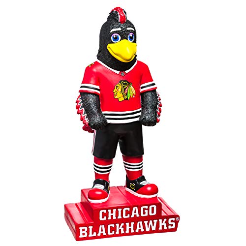 Team Sports America NHL Chicago Blackhawks Fun Colorful Mascot Statue