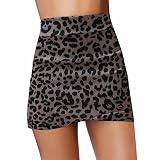 Yoofeiduoduo Sommer Bikinihose Geraffelte Zweischichtig Schnelltrocknend Hohe Bauchkontrolle Damen Schwimm Skorts Bademode MäDchen 104