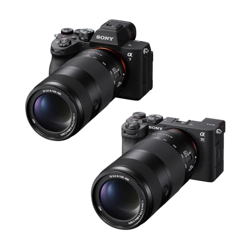 Objectif zoom Sony FE 100 400 mm f5.6 8 OSS pour Monture Sony E APS C - vue 4