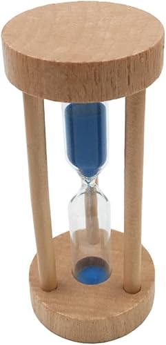 Cepillo de dientes de madera para decoración del hogar, reloj de arena, reloj de arena, reloj de cristal, reloj de arena, regalo, adornos, reloj de