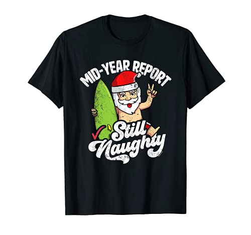 Père Noël humoristique « Christmas in July » T-Shirt