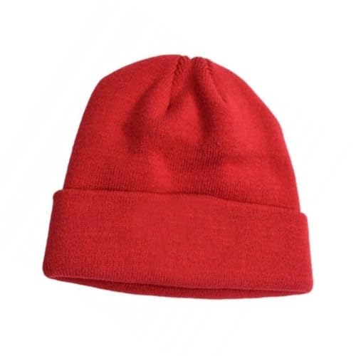 LIVERPOOL FC CLASSIC CREST TURN UP RED BEANIE HAT NEW